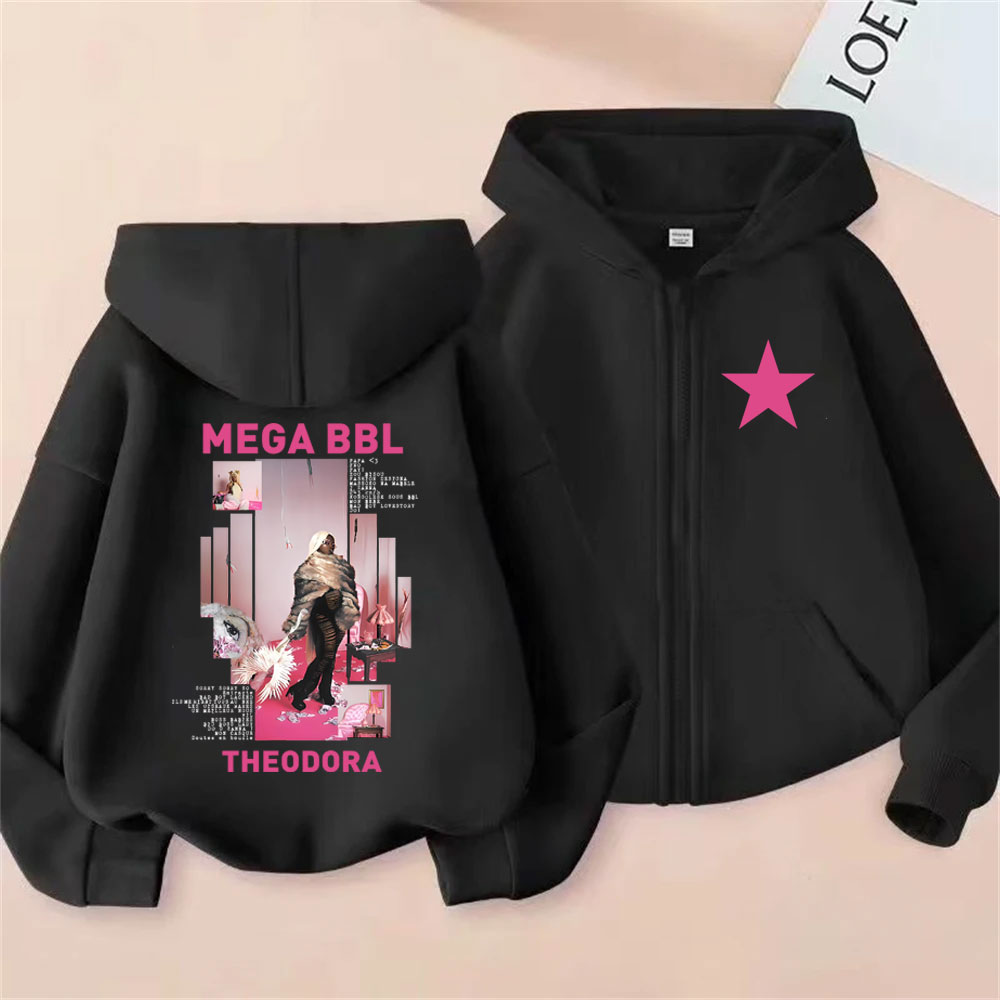 Vintage Fashion Pop Up - Rapper theodora mega bl álbum zíper