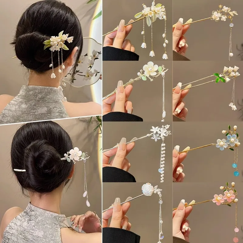 Vintage Fashion In Chinese - Elegante estilo chinês acessórios de cabelo
