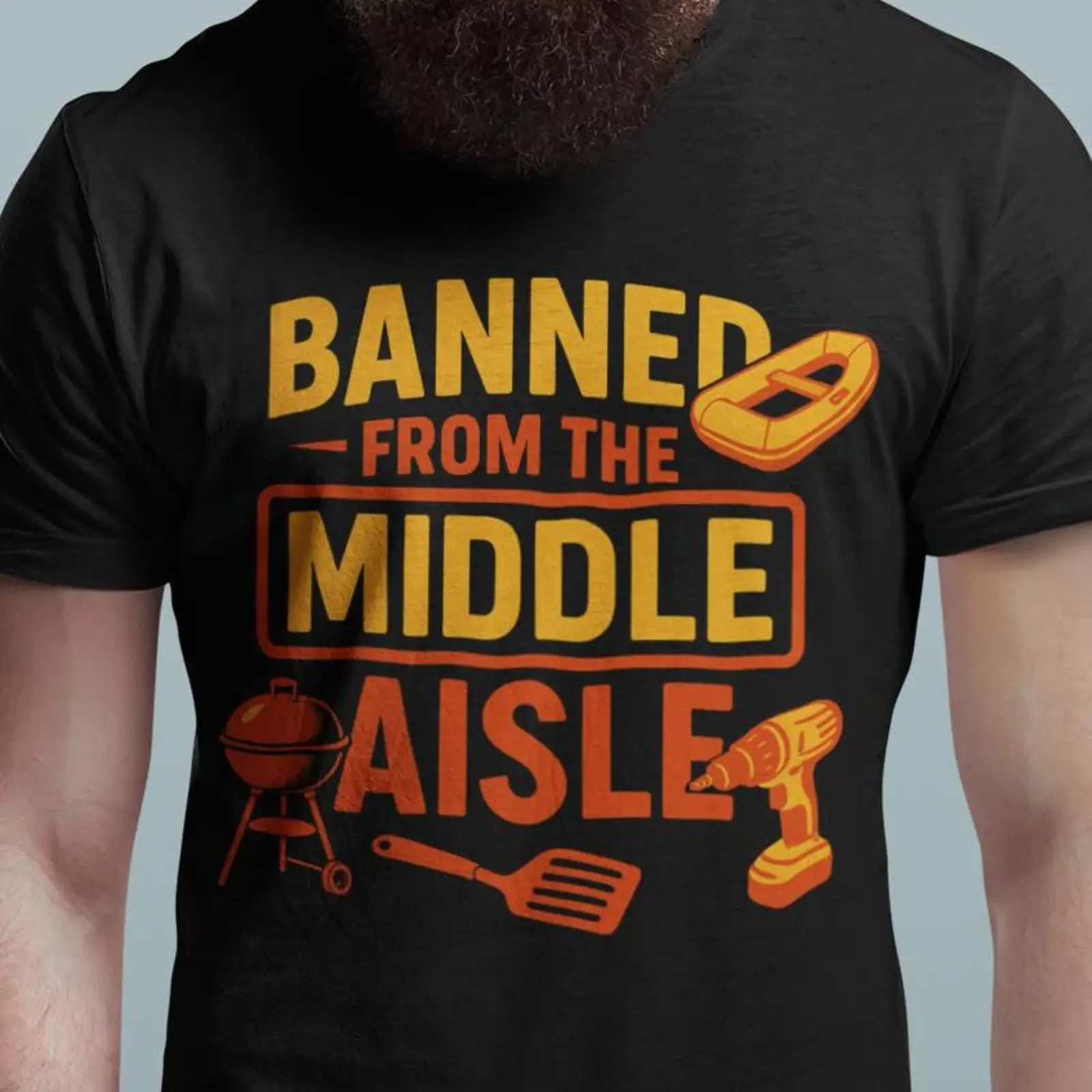 Vintage Fashion Buyer - Camiseta Engraçada para Pais: Proibido Atravessar