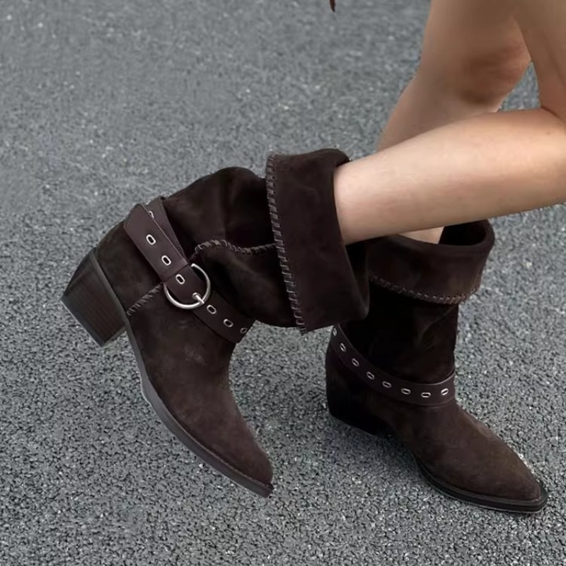 Vintage Fashion De - Botas Femininas de Designer, Moda Vintage,
