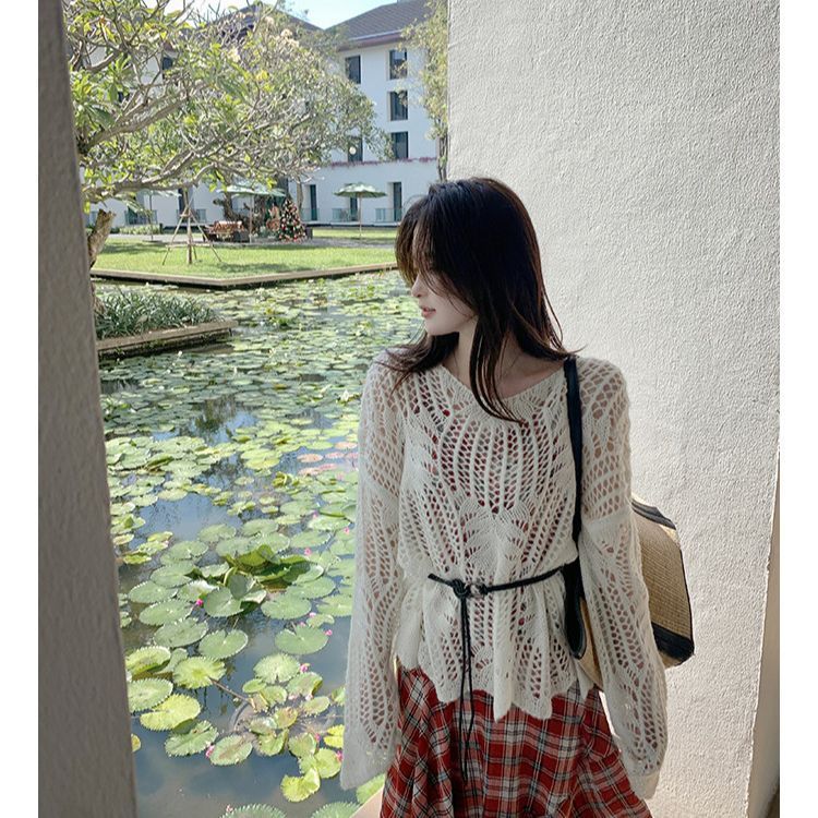 Gagarich Blusa Feminina de Cro - Crochet Top Boho avaliação e preço