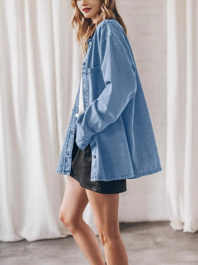 Jaqueta Jeans Feminina Solta c - Vintage Fashion Hong Kong avaliação e preço