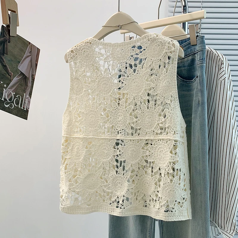 Cardigã de Crochê com Amarraçã - Crochet Top Boho avaliação e preço