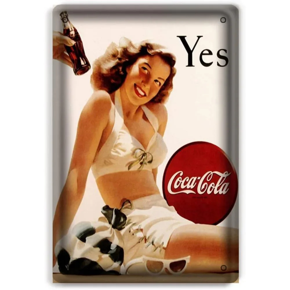 Placa de Metal Vintage com Tem - Vintage Vogue Fashion Poster avaliação e preço