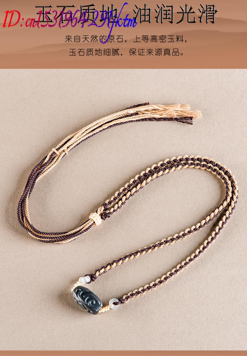 Colar com Pingente de Jade Het - Usa Vintage Fashion avaliação e preço