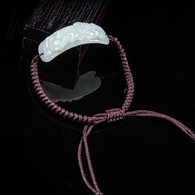 Pulseira Pixiu de Jadeíta Birm - Usa Vintage Fashion avaliação e preço