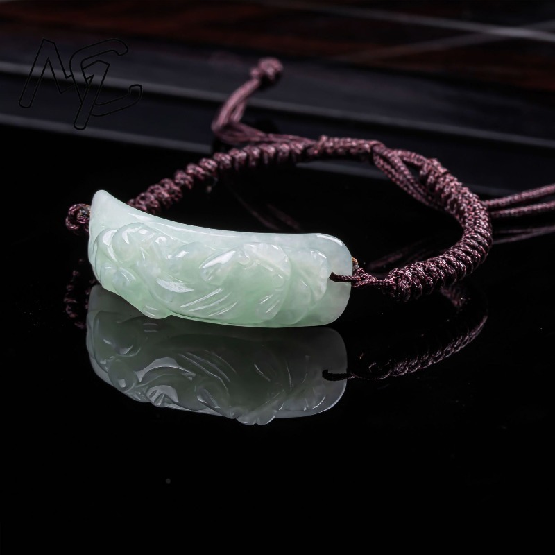 Pulseira Pixiu de Jadeíta Birm - Usa Vintage Fashion avaliação e preço