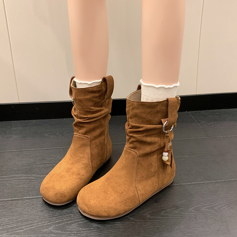 2025 outono novas botas vintag - Vintage Fashion De avaliação e preço
