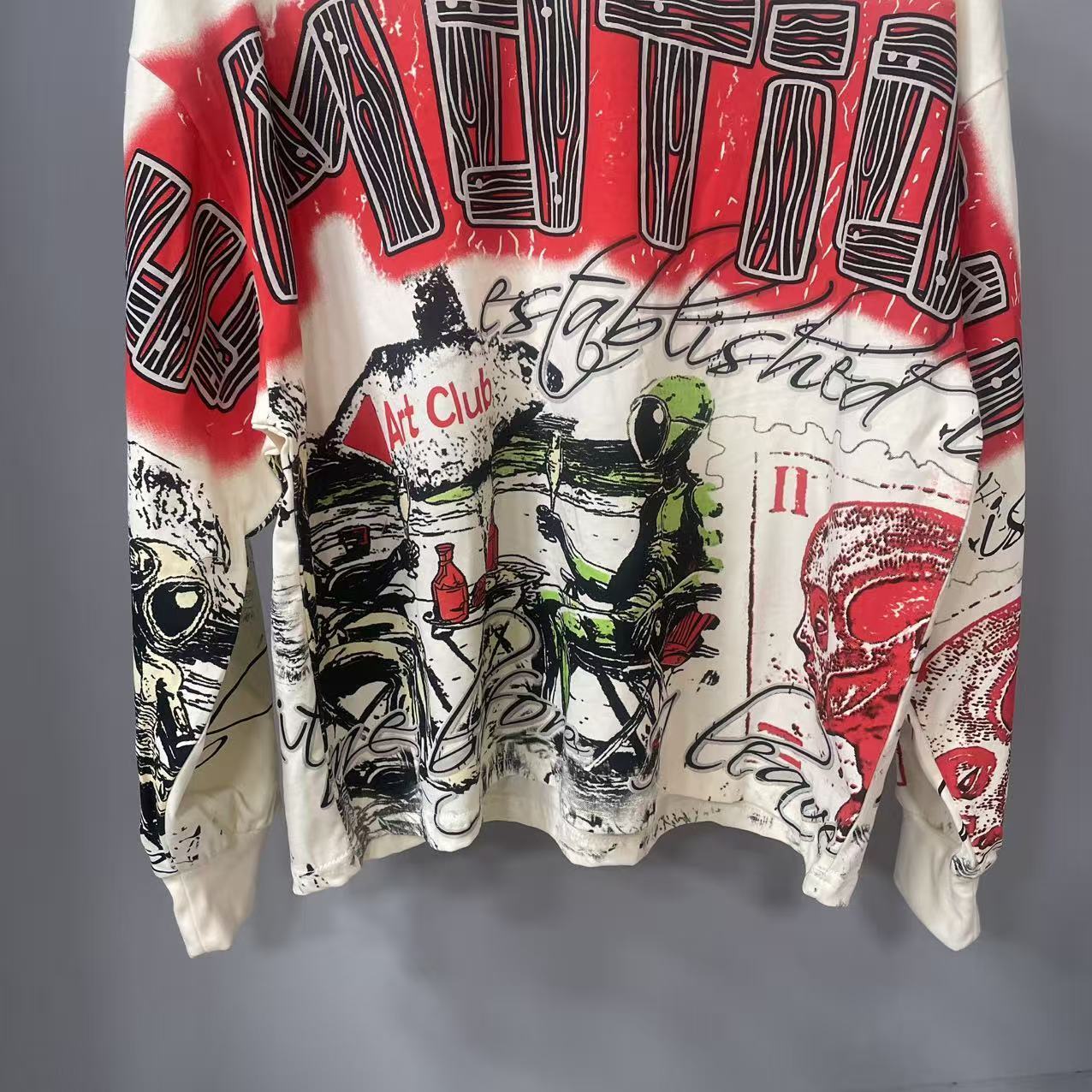 Camiseta de Manga Longa MIXED- - Usa Vintage Fashion avaliação e preço