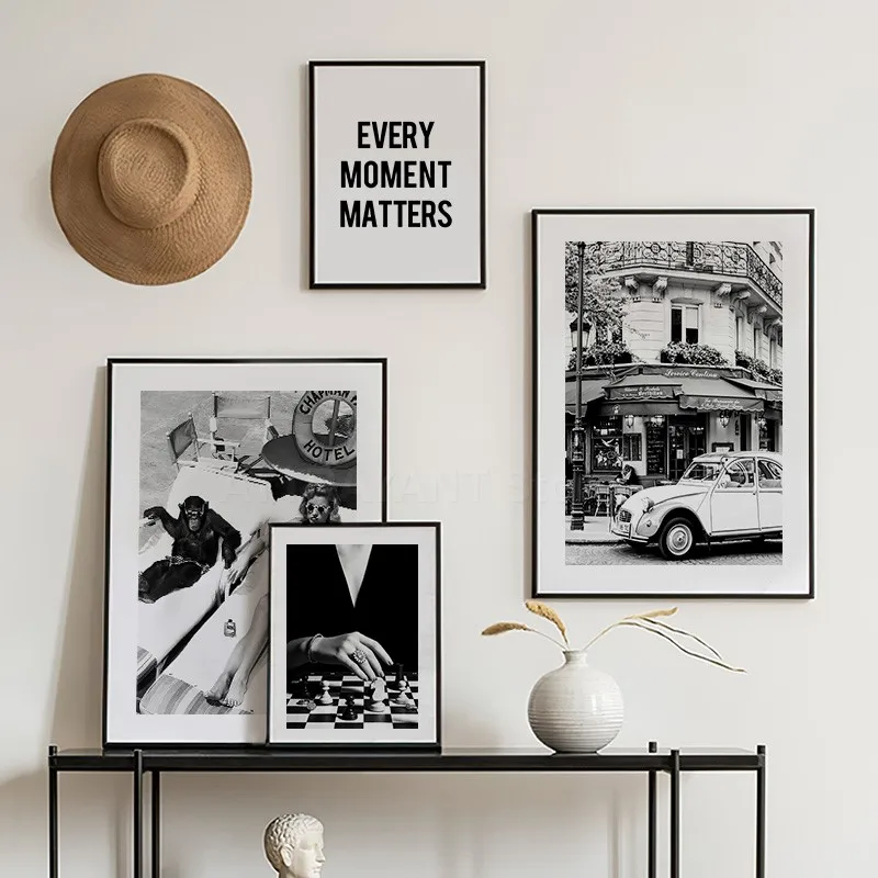 Preto e branco vintage arte da - Vintage Vogue Fashion Poster avaliação e preço