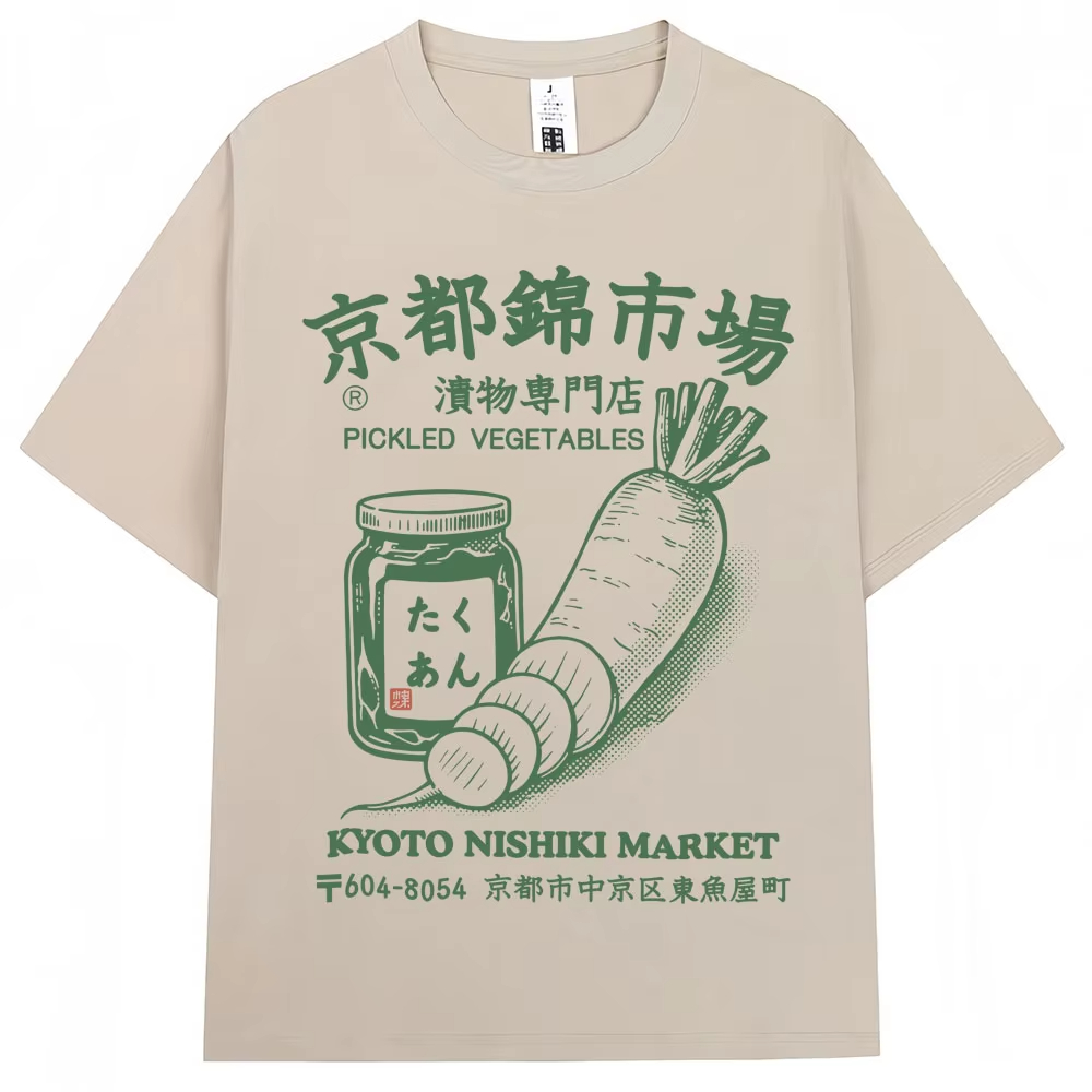 Camiseta Estampada Estilo Japo - Vintage Fashion Market avaliação e preço