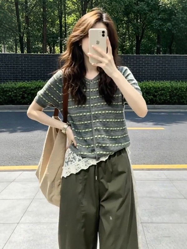 Conjunto Feminino de Verão Est - Vintage Fashion Hong Kong avaliação e preço