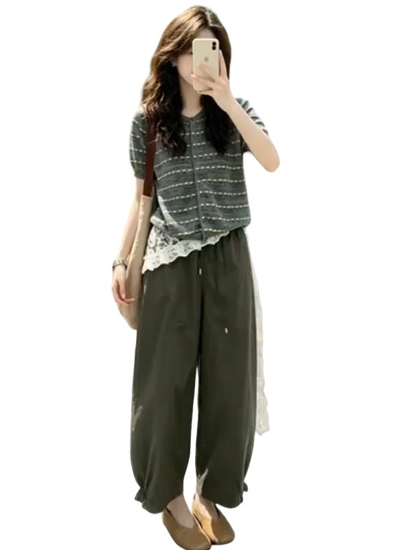 Conjunto Feminino de Verão Est - Vintage Fashion Hong Kong avaliação e preço