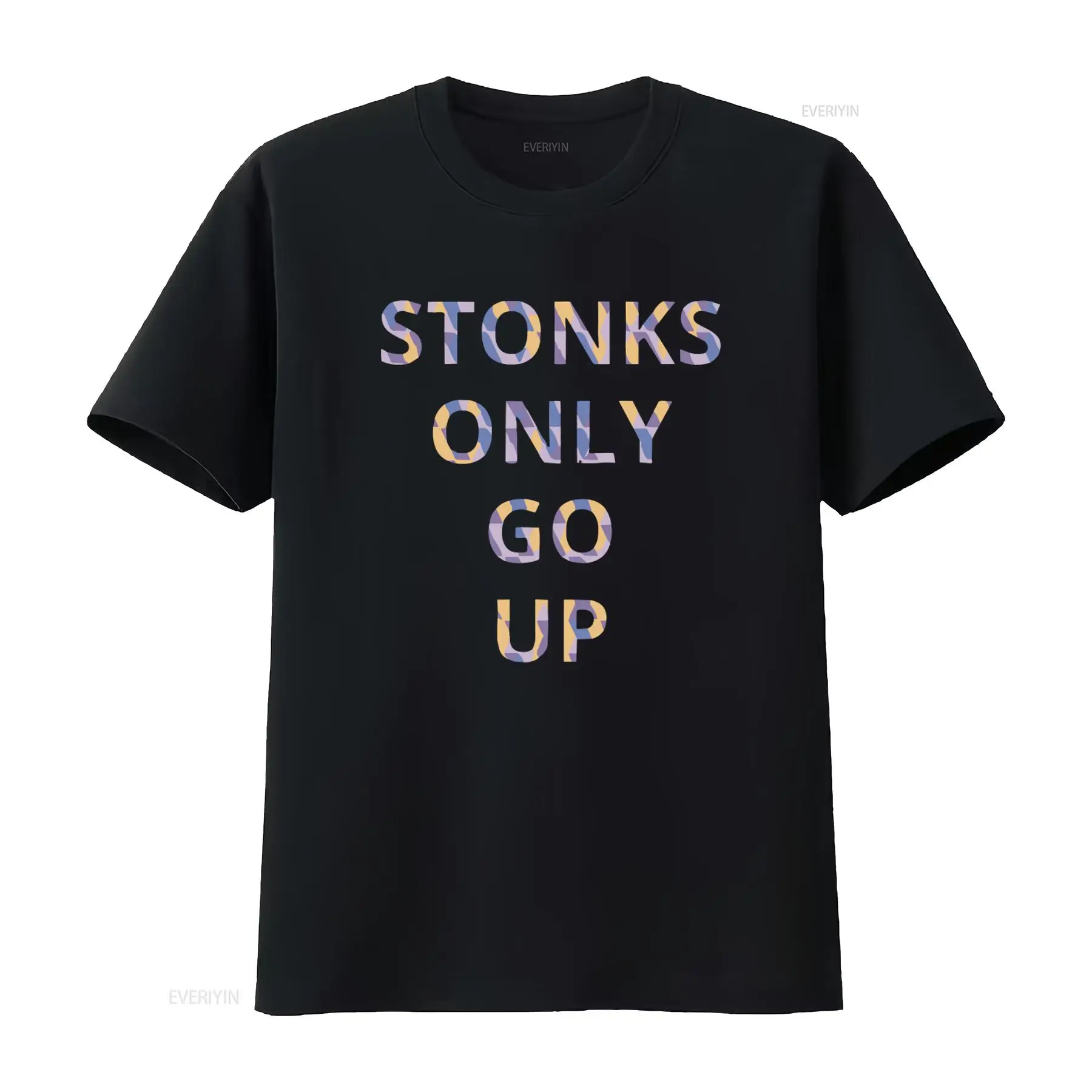 Camiseta Stonks Only Go Up Sto - Vintage Fashion Market avaliação e preço