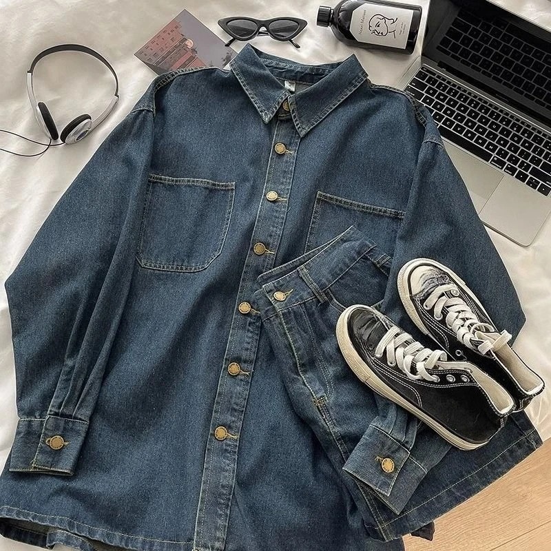 Conjunto de Saia Jeans Y2K: Ja - Usa Vintage Fashion avaliação e preço
