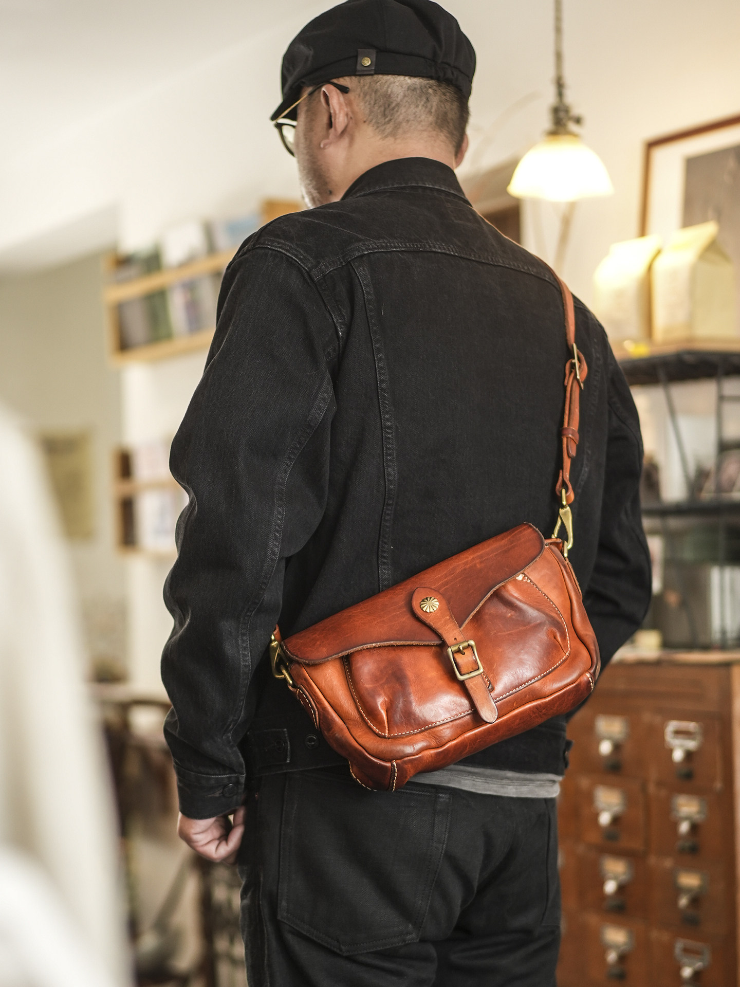 PNDME bolsa mensageiro masculi - Vintage Fashion Paris avaliação e preço