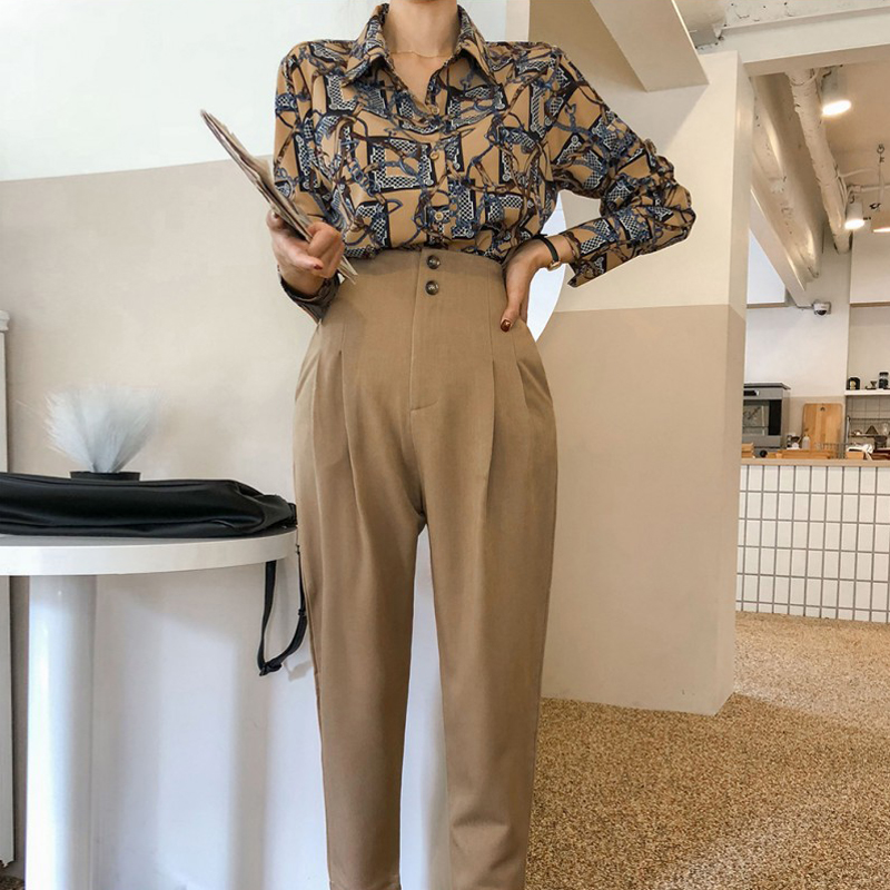 Camisa Feminina Estampada Flor - Vintage Fashion Hong Kong avaliação e preço