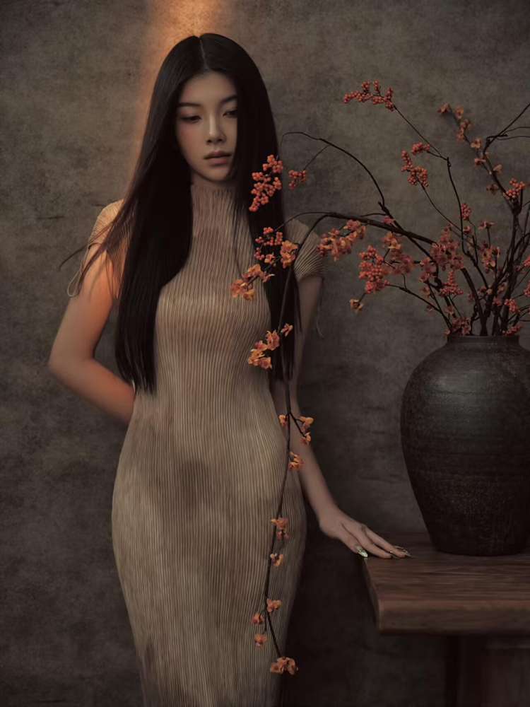 Novo 2026 Estilo Chinês Fotogr - Vintage Fashion In Chinese avaliação e preço