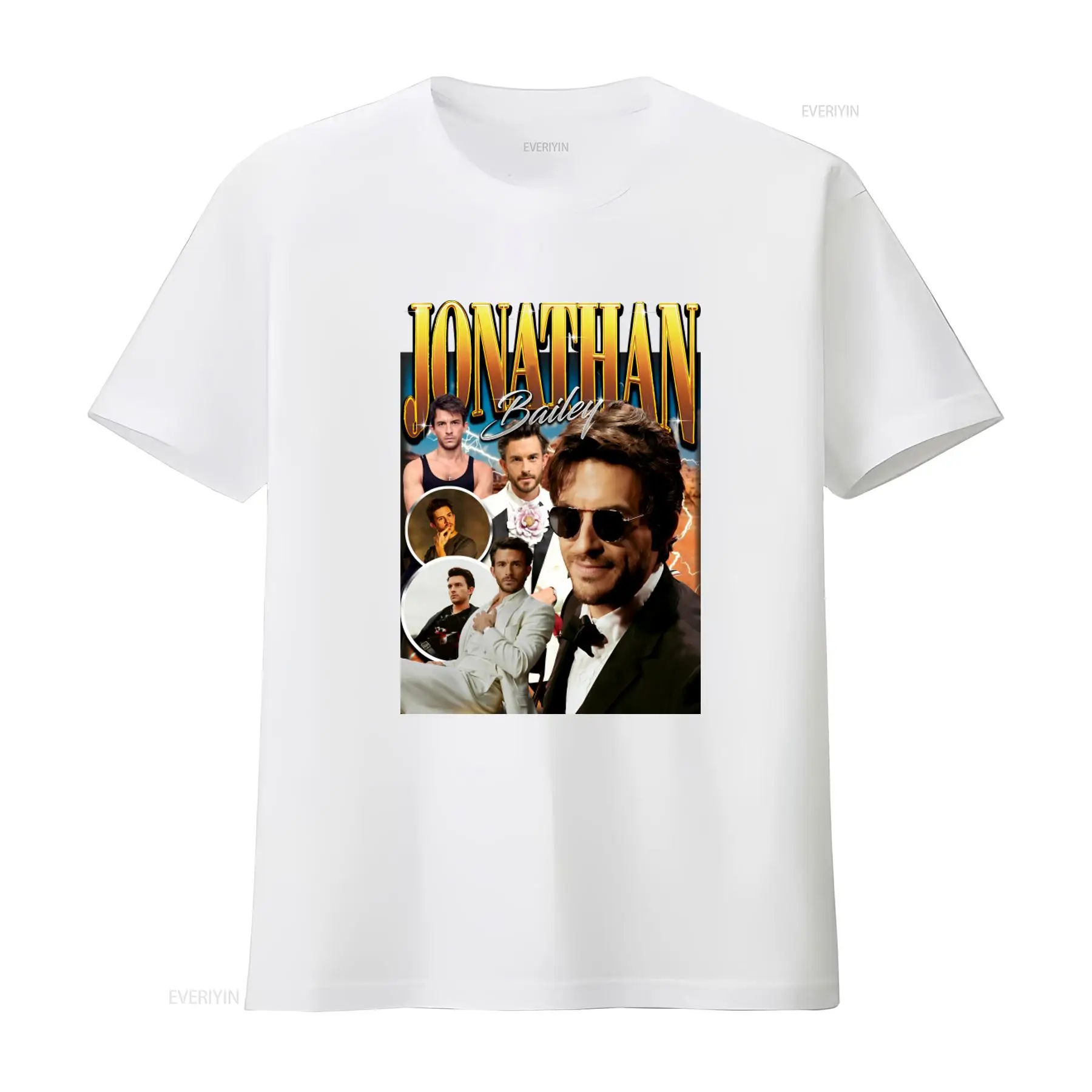 Camiseta Jonathan Bailey: Moda - Vintage Fashion Buyer avaliação e preço