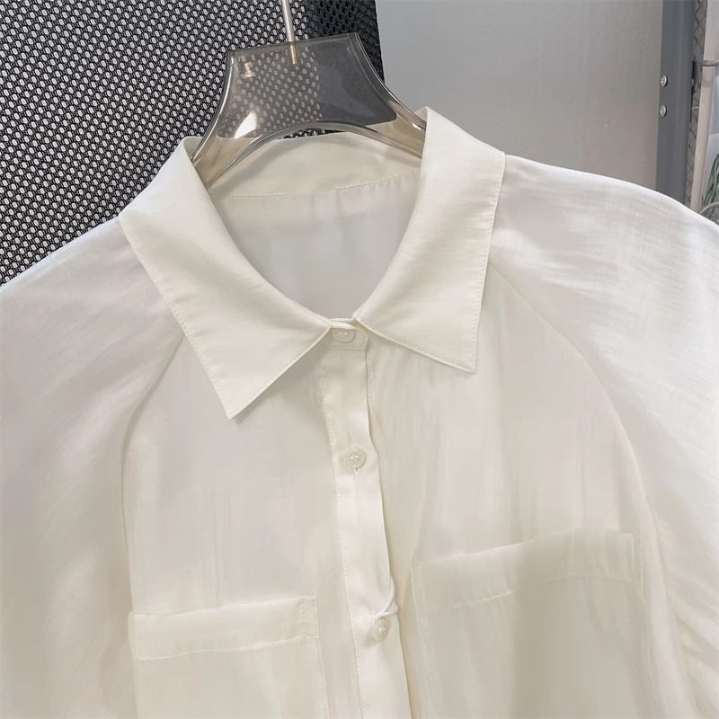 Camisa Feminina Solta com Mang - Vintage Fashion Hong Kong avaliação e preço