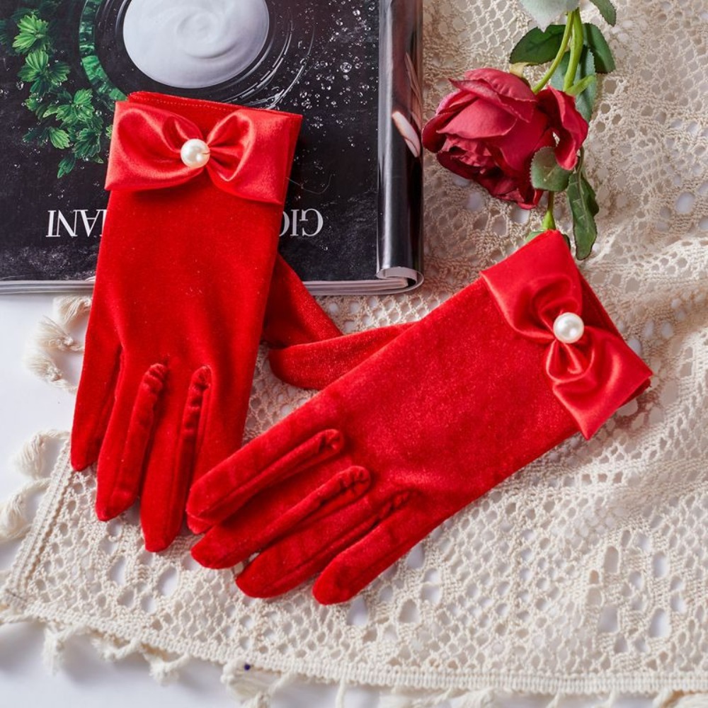 Luvas de noiva de casamento vi - Vintage Fashion Photographers avaliação e preço