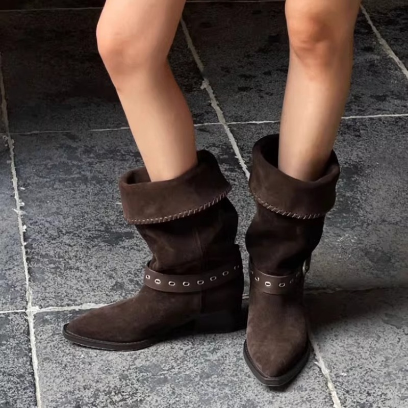 Botas Femininas de Designer, M - Vintage Fashion De avaliação e preço