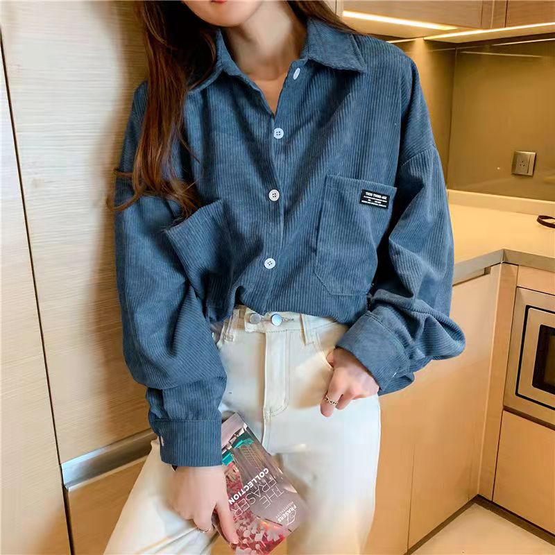 Jaqueta de Corduroy Feminina,  - Vintage Fashion Hong Kong avaliação e preço
