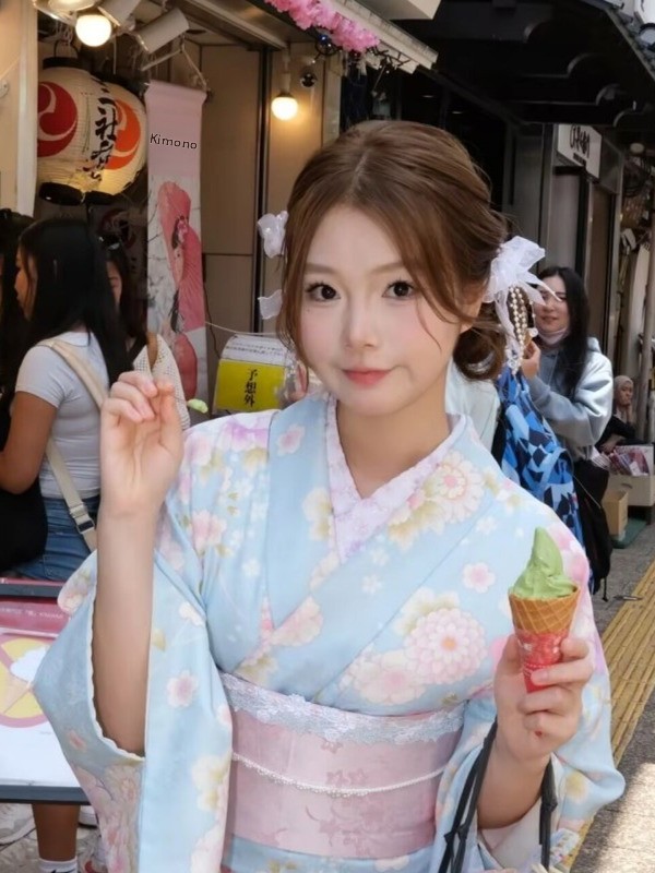 Novo Kimono Tradicional Japonê - Vintage Fashion Photographers avaliação e preço