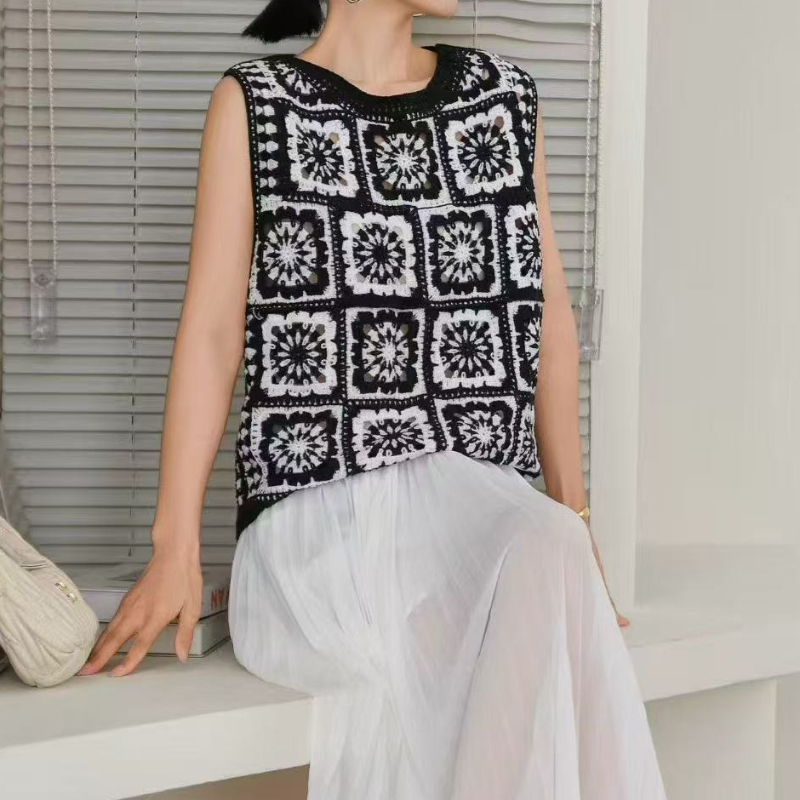 Blusa de Crochê Granny Square  - Crochet Top Boho avaliação e preço