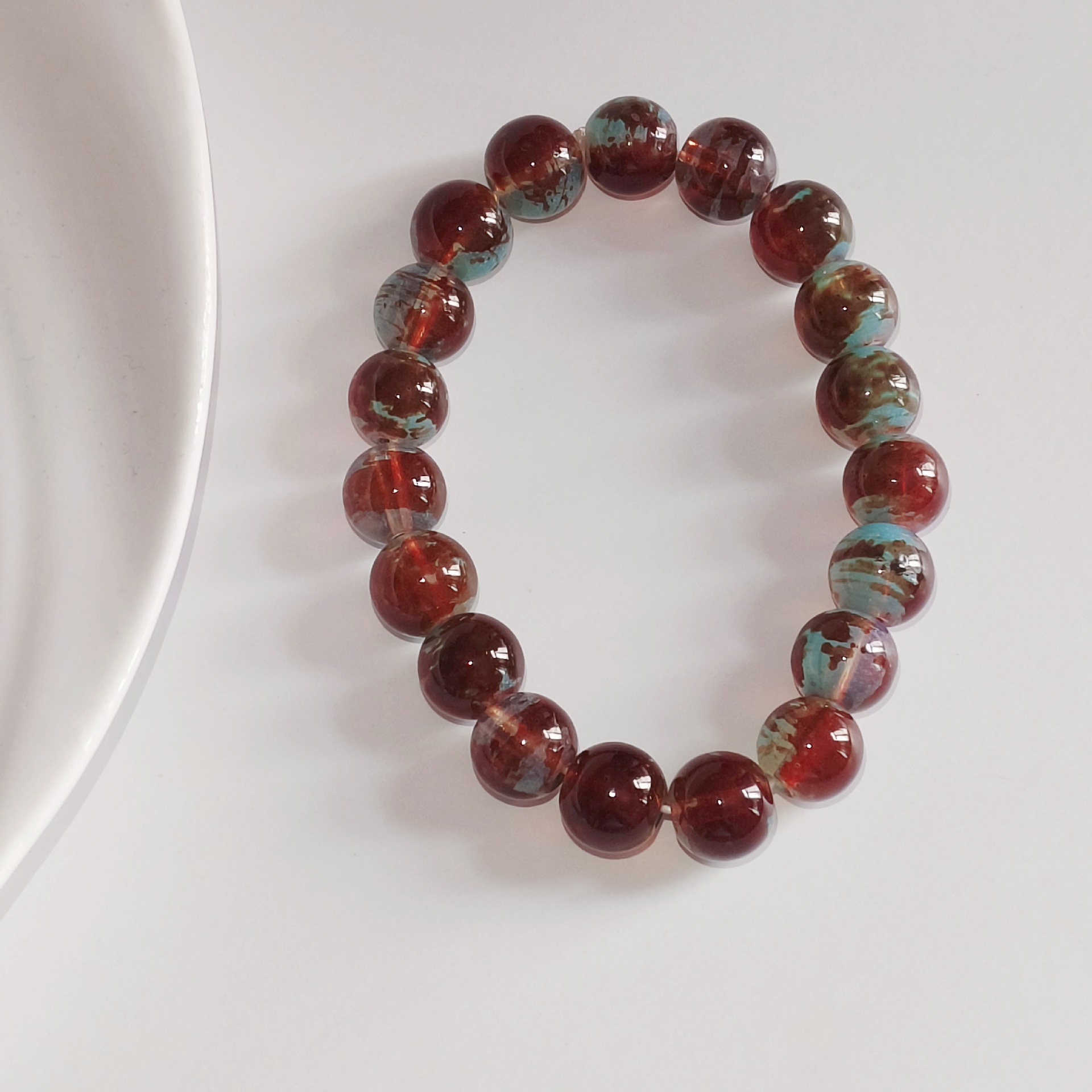 Pulseira de Contas Redondas Si - Vintage Fashion Pop Up avaliação e preço