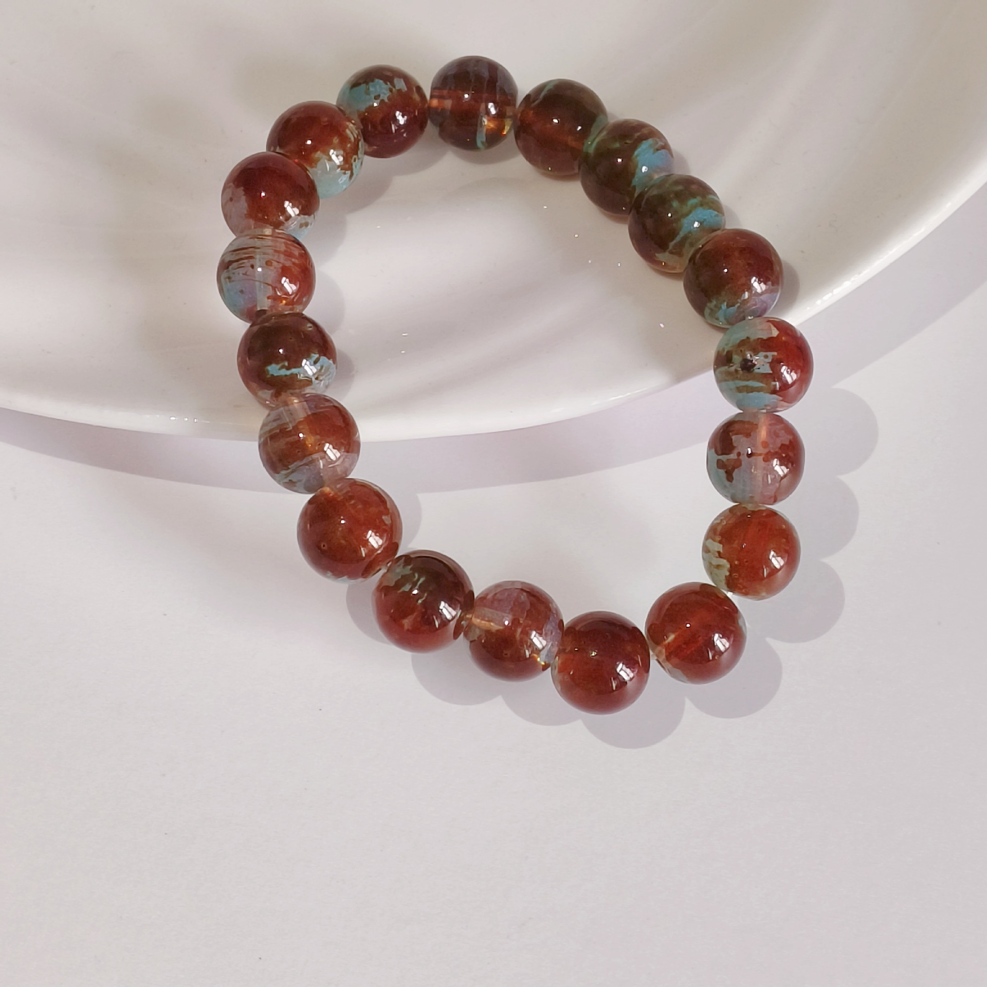 Pulseira de Contas Redondas Si - Vintage Fashion Pop Up avaliação e preço