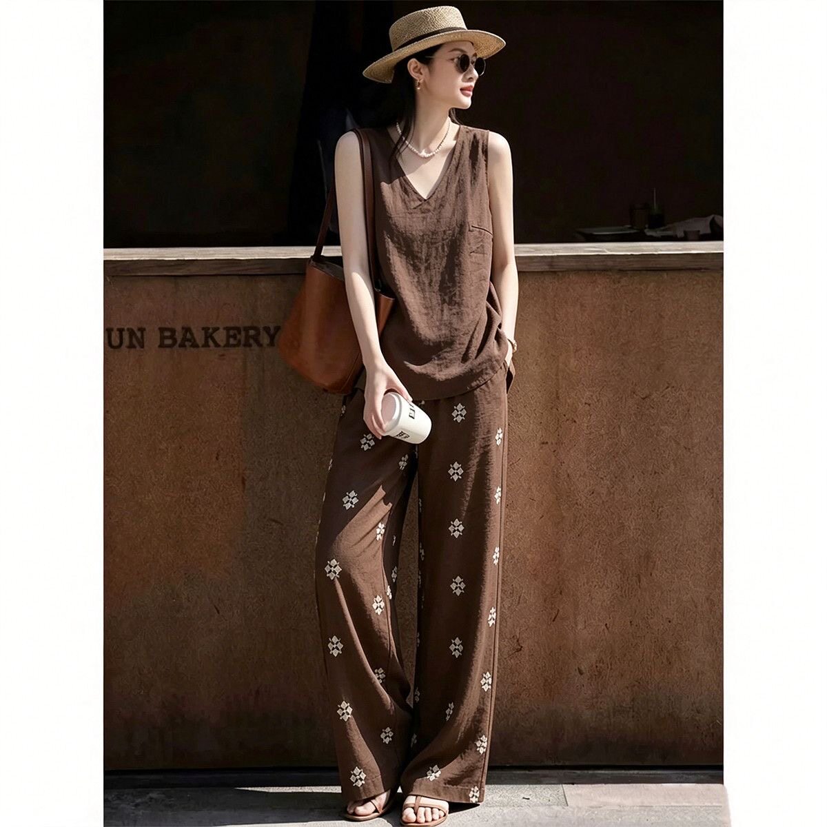 Novo Conjunto Feminino de Verã - Vintage Fashion In Chinese avaliação e preço