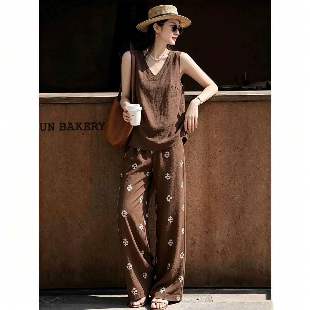 Novo Conjunto Feminino de Verã - Vintage Fashion In Chinese avaliação e preço