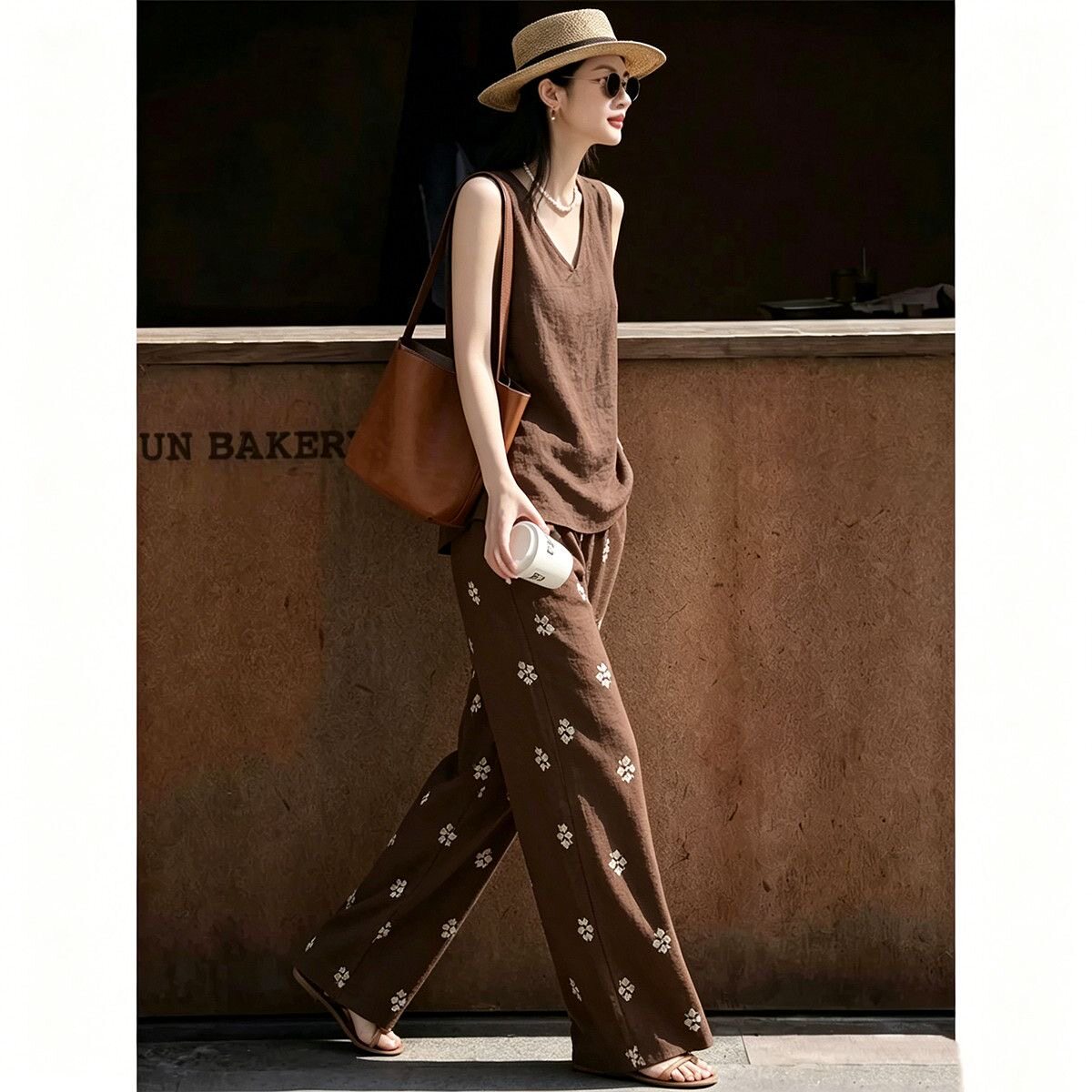 Novo Conjunto Feminino de Verã - Vintage Fashion In Chinese avaliação e preço