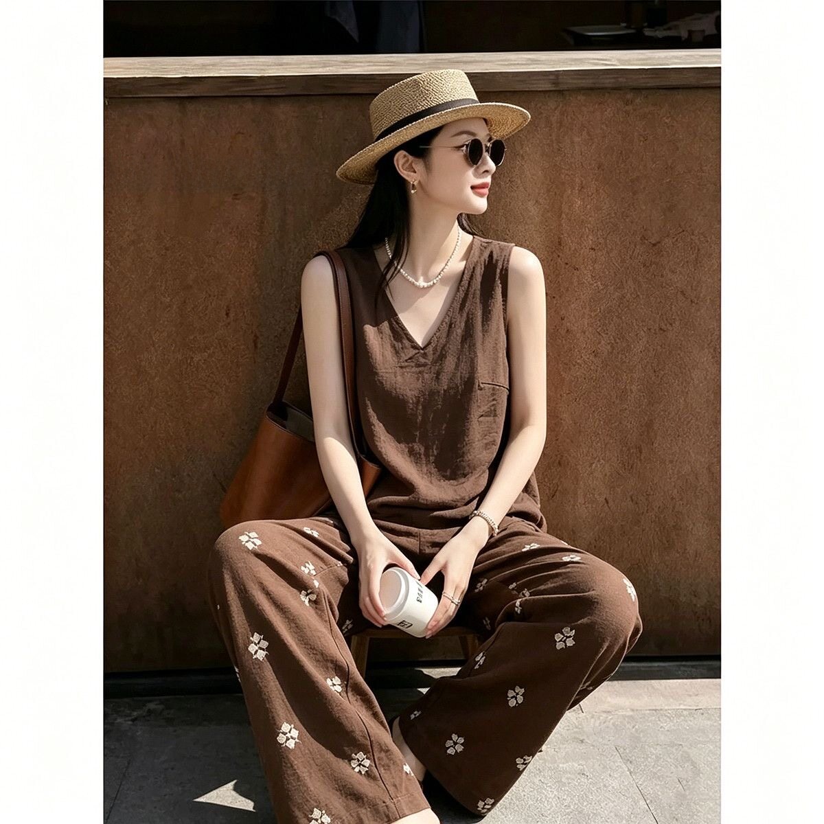 Novo Conjunto Feminino de Verã - Vintage Fashion In Chinese avaliação e preço