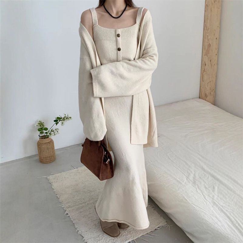 Conjunto de três peças em tric - Vintage Fashion Hong Kong avaliação e preço